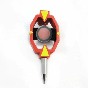 NUEVO MINI PRISMA 0MM CONSTANTE CON PUNTA DE POSTE PARA ESTACIÓN TOTAL, TOPOGRAFÍA - Imagen 1 de 5