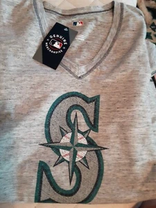 Seattle Mariners T Shirt Women's LARGE - Picture 1 of 5
