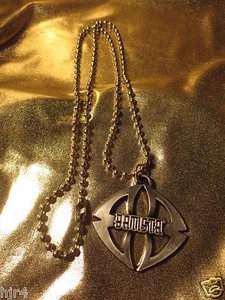 Batista WWE David Bautista Drax Medallion Silver necklace - Picture 1 of 3