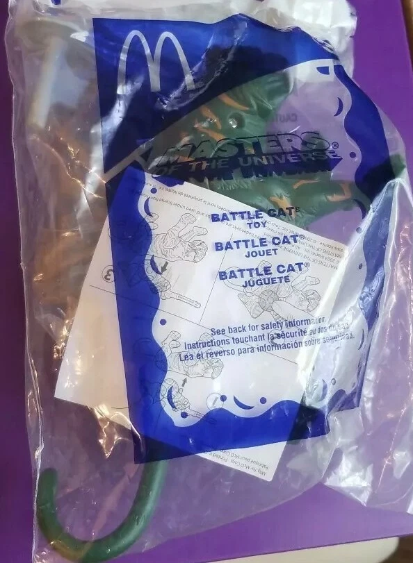 02/03 Masters Of The Universe McDonald’s Toy #3 Battle Cat Foto 1 de 1
