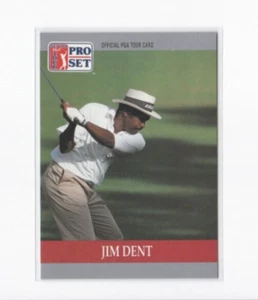 JIM DENT 1990 PRO SET OFFICIAL SENIOR PGA TOUR GOLF CARD-SHIPS FREE - Picture 1 of 24