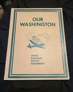 Vintage "Our Washington" 1953. Rare! - Picture 1 of 19