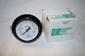NAGANO KEIKI PRESSURE GUAGE   0-30PSI    # AA15-121-DUI/4BX60     NEW! - Picture 1 of 4