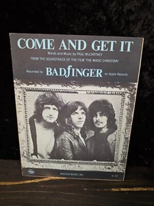COME AND GET IT BADFINGER SHEET MUSIC 11" X 8.5" 1969 - Picture 1 of 2