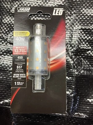 Feit Electric Performance R7S LED Light Bulb. 40 Watt Equivalent. 450 Lumens.  - Image 1 of 2