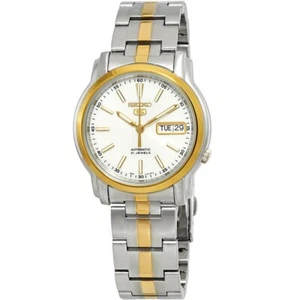 SEIKO SNKL84K1,Men's Sport,Automatic,Stainless Steel,Two Tone,Day/date.WR. - Picture 1 of 4