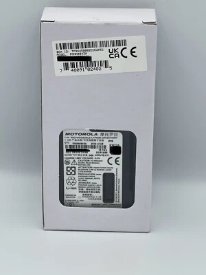 !! NEW !! Genuine MOTOROLA PMNN4543A / 2450mAh Battery 2026 with Belt Clip !! - Image 1 of 4
