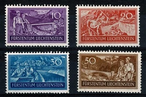 U7030 LIECHTENSTEIN 1937 job creation Zumstein 122/5 MH - Picture 1 of 2