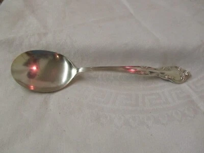 Vintage 1944 Easterling Sterling round Bowl Cream Soup Spoon American Classic - Image 1 of 3