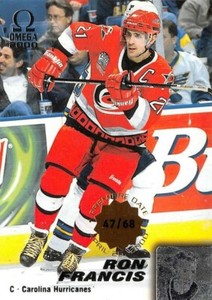 1999-00 Pacific Omega Premiere Date #43 Ron Francis /68