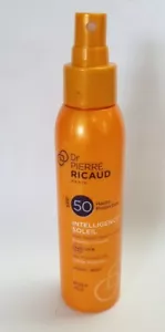 RS16# Intelligence Soleil Huile Solaire Spray Fraîcheur SPF 50DR PIERRE RICAUD  - Picture 1 of 2