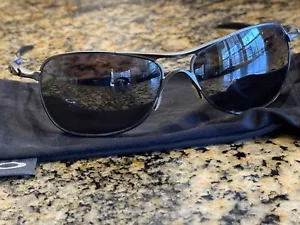 Oakley Crosshair Aviator 4060-22 Prizm Gun Metal Matte Men's Sunglasses - Picture 1 of 16