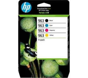 Genuine HP 963 Multipack Black & Colour Ink Cartridges New Boxed 2026 - Picture 1 of 1