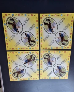 Lot de 4 affichettes Pub Suze Gentiane l'arracheur d'aprés A Roz - Imagen 1 de 3