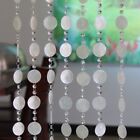 Rideau suspendu unique à faire soi-même coquille naturelle perles en cristal p