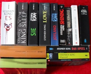 14 Bücher Sammlung STEPHEN KING Romane Büchersammlung Konvolut Taschenbücher - Bild 1 von 7