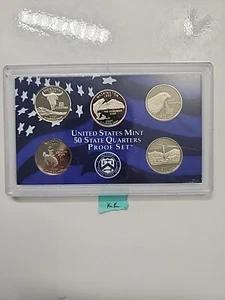2007 S Proof State Quarter Set Gem DCam 5 Coins CN-Clad - Picture 1 of 7