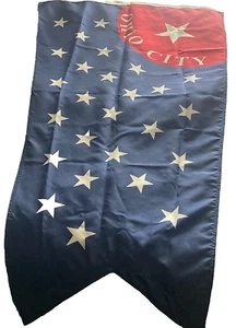 Ohio City (Cleveland, OH) Flag, 3 x 5', Nylon w/Grommets, Blue Red White - Picture 1 of 5