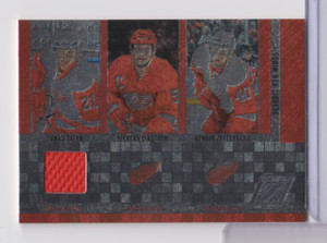 Tatar/Lidstrom/Zetterberg Flames 2011 Panini Zenith Patch #8 122922AZCD82