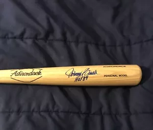 JOHNNY BENCH SIGNED BAT INSCRIBED HOF 89 CINCINNATI REDS PSA DNA COA - Picture 1 of 5
