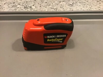 Black & Decker AutoTape 25 ft w/Belt Clip  ATM100 Tested & Works See Video - Image 1 of 4