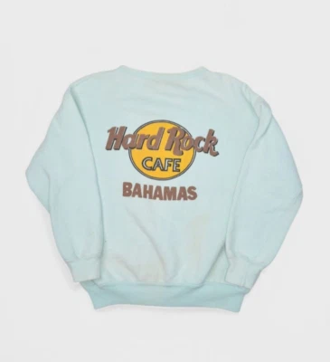 Sudadera vintage Hard Rock Café para mujer S Bahamas cuello redondo pulóver Foto 1 de 4