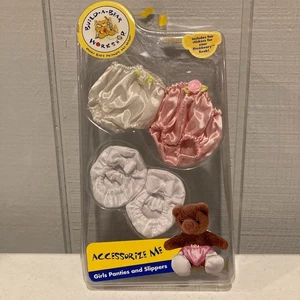 COSTRUISCI UN ORSO Accessorize Me Mutandine e PANTOFOLE Ragazze 2004 Officina - Foto 1 di 4