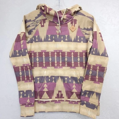 Burton DryRide Southwestern Print Multicolor Hoodie Men's Size XS Snowboarding  - Image 1 of 4