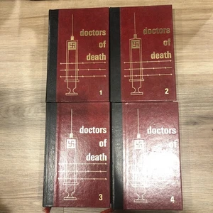 Doctors Of Death By Philippe Aziz 1976 Set 4 Hardback Nazi Germany WWll - Picture 1 of 2