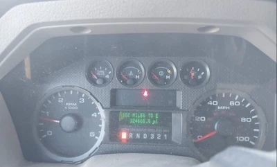 Cuadro medidor velocímetro F250 Super Duty OE 2009-2010 324 k millas Ford Foto 1 de 4