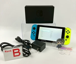 Nintendo Switch HAC-001 Console set B Rank Region Free 1 Day Ship 1174 - Picture 1 of 16