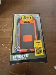Iphone 5 Otterbox Case Defender Orange Preowned - Picture 1 of 3