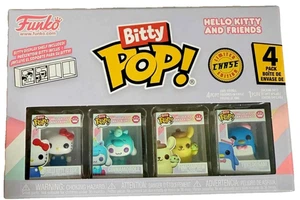 Sanrio Hello Kitty and Friends Hello Kitty Funko Bitty Pop! Paquete de 4 (esmoquin) - Imagen 1 de 3