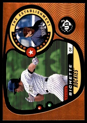 Dante Bichette 1998 Upper Deck UD3 #166 Rockies MLB LEER ENVÍO GRATUITO AutographDen Foto 1 de 2