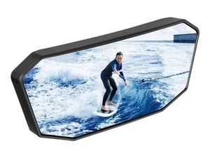 Kemimoto Marine Boot Spiegel verbesserte Größe 10,5 x 4 Zoll, Universal Boot hinten - Bild 1 von 6