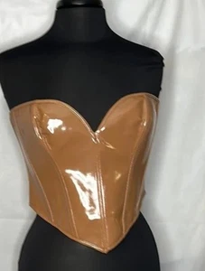 Shein Womens Corset Sexy Bustier Waist Trainer Cincher Top Lace Up - Picture 1 of 9