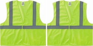 Glowear Reflective Safety Vest  Mesh For Adults Unisex Hi-Visibility Safety Vest - Picture 1 of 12