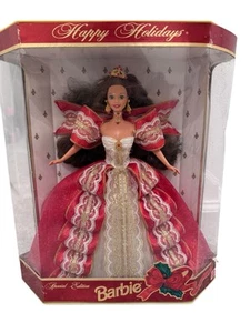 Happy Holidays Barbie 1997 Special Edition 17832 Mattel NIB 10th Anniversary - Picture 1 of 11