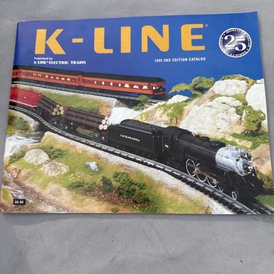 K-LINE ELECTRIC TRAINS O 1999 SECOND EDITION CATALOG - Image 1 of 4