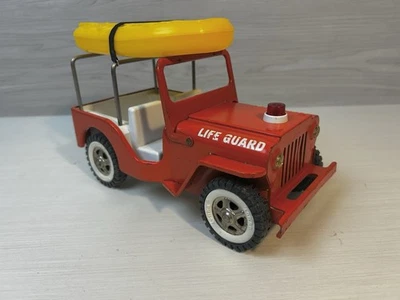 Jeep Orange Tonka Lifeguard 1969 n.º 2306 Foto 1 de 4