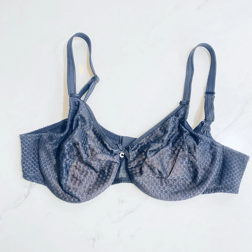 Sujetador Chantelle Mujer Talla 36C Negro Sexy Con Aros Francia Grunge Capricho Foto 1 de 4