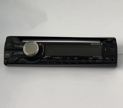 Sony CDX-GT470UM Car Stereo Head Unit Detachable Front Panel *REPLACEMENT* - Image 1 of 3