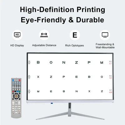 Medidor de visión LCD HD de 21,5 pulgadas sin marco prueba de visión proyector pantalla Foto 1 de 4