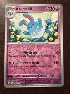 Azumarill 065/162 Sv05: Temporal Forces Reverse Holo - Picture 1 of 2