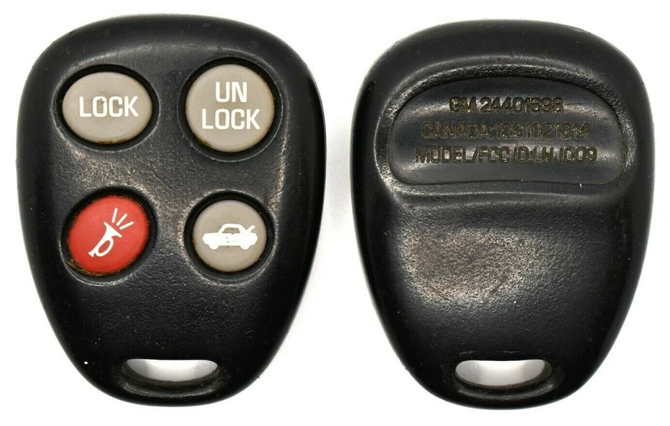 1 OEM Saturn L100 L200 L300 Remote Keyless Entry Key Fob LHJ009 LHJOO9 24401698 - Image 1 of 1