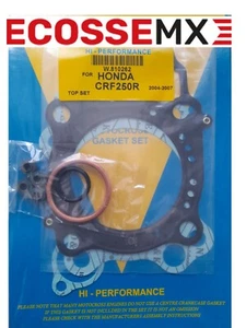 HONDA CRF250R Top End Gasket Set 2004-2007 Mitaka  810262 CRF250X 2004-2009 - Picture 1 of 6