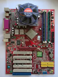 MSI K7N2 Delta-L Motherboard with Athlon XP 2800+ CPU and 2GB RAM - Test OK! - Picture 1 of 9