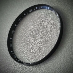 Chapter Ring SKX007 Angled GMT MIN / Black + White - SEIKO MOD SKX Chapter Ring - Picture 1 of 2
