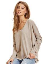Andree by Unit Womens V-Neck Long Sleeve Sweater