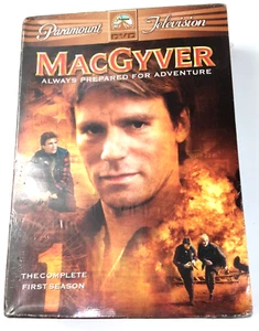 SEALED RARE OOP MacGyver S.1 6x DVD BOX SET tv 1985 Robert Englund Teri Hatcher - Picture 1 of 6